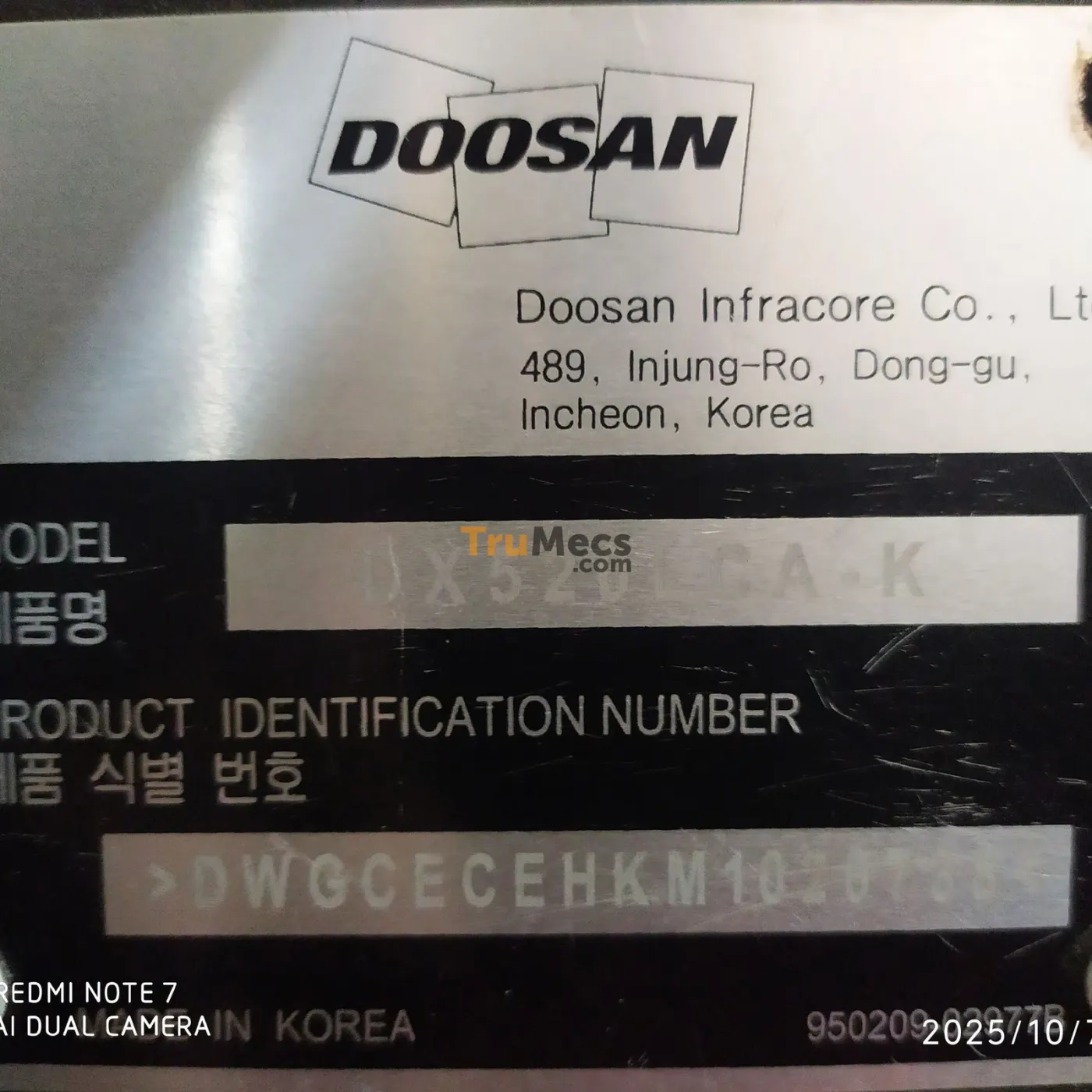 DOOSAN DX520 LC-A ET-230