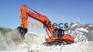 PC500 Ekskavator 50 Ton Doosan DX520 Beko