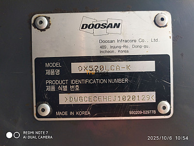 DOOSAN DX520 LCA ET-227