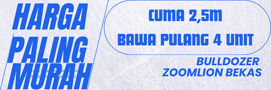HARGA PALING MURAH DOZER BEKAS ZOOMLION 