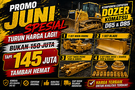 PROMO JUNI GILA!!!! TURUN HARGA MENJADI 145JUTAHARGA SPESIAL, HEMAT LEBIH BANYAK COPOTAN D65P-12