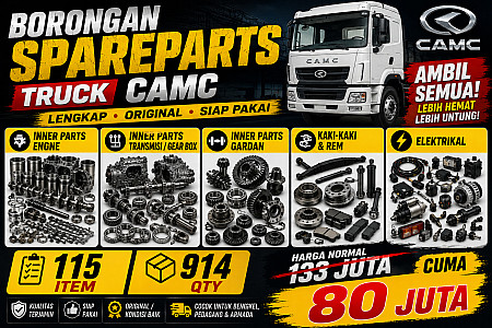 HARGA MURAH !!! HEMAT BANGET DAPAT BANYAK PART CAMC CUMA 80JUTA