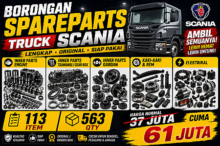 SCANIAPARTS ... HARGA MURAH!!! DAPATKAN BANYAK ITEM & QTY DENGAN 37JUTA