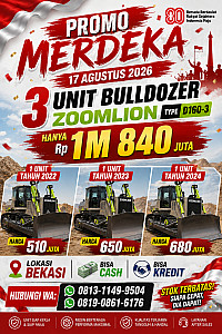 HARGA TERMURAH DOZER BEKAS SEKELAS KOMATSU D65P