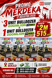 HARGA PALING MURAH DOZER BEKAS ZOOMLION 