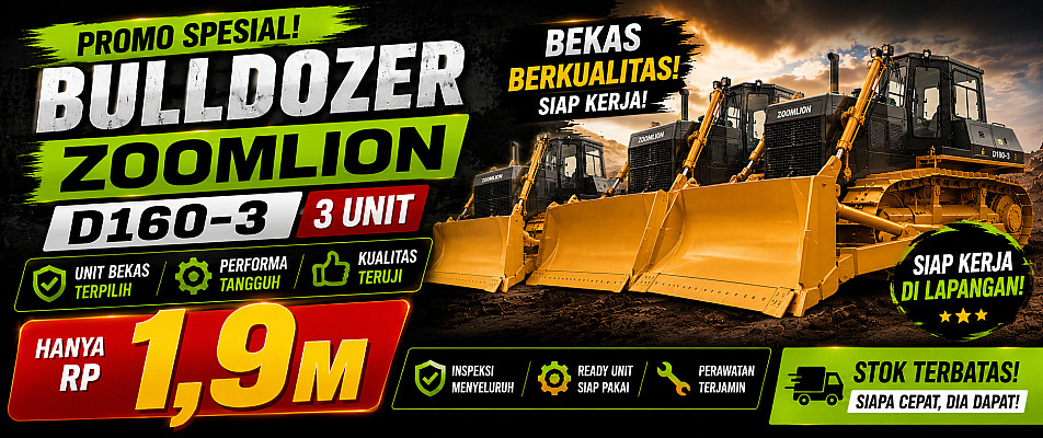 HARGA TERMURAH DOZER BEKAS SEKELAS KOMATSU D65P
